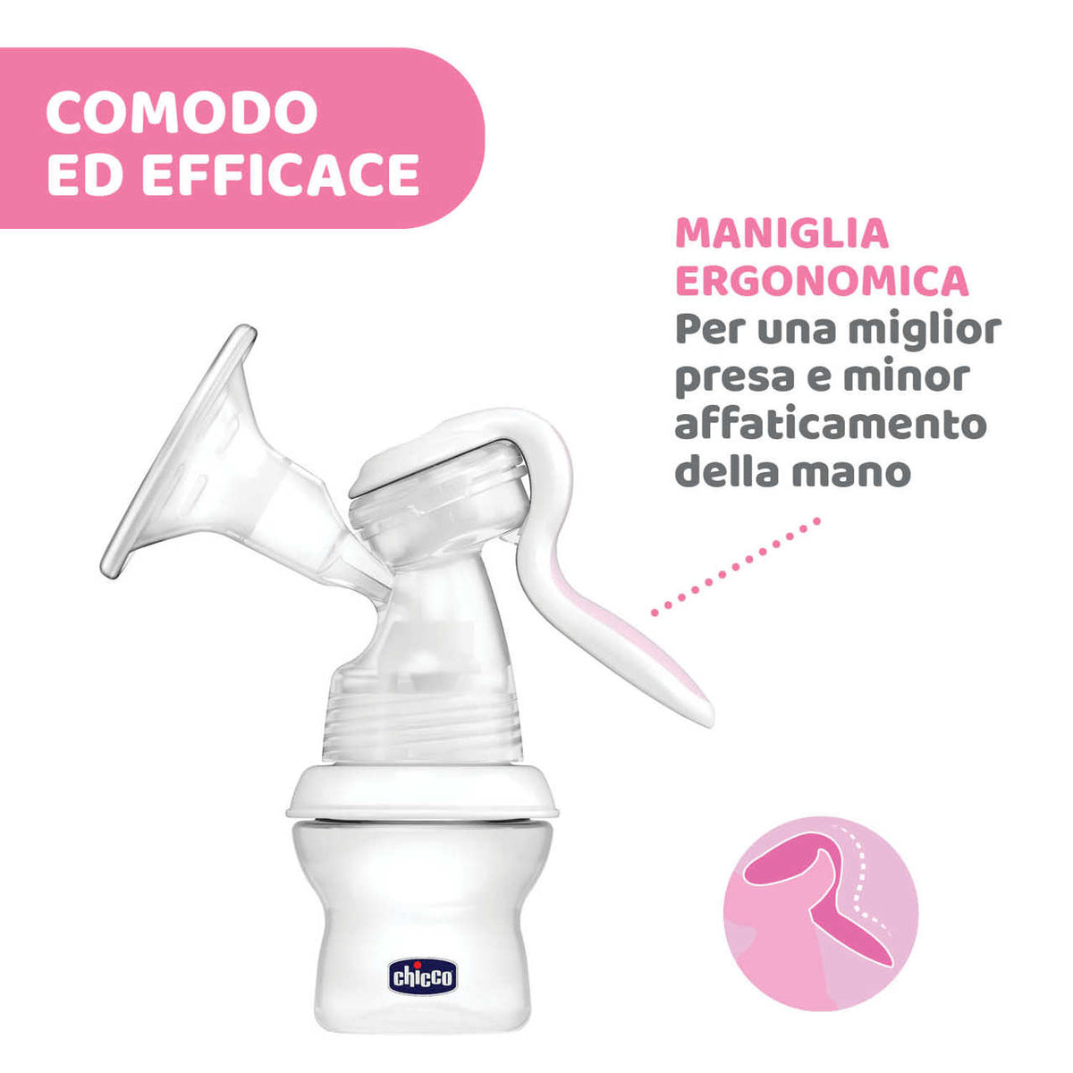 Tiralatte manuale naturalfeeling Chicco