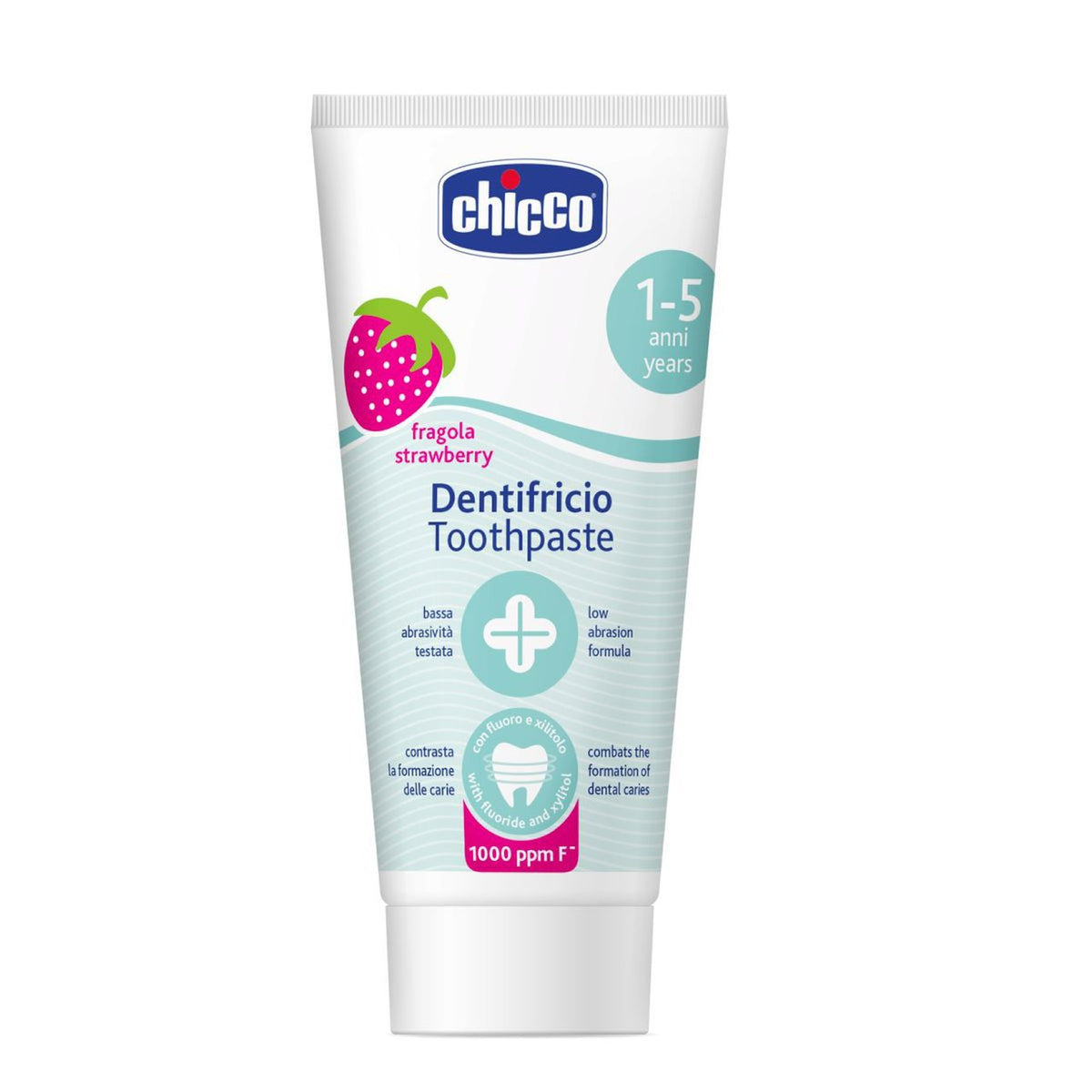 Dentifricio fragola 50ml 1-5y fluoro Chicco