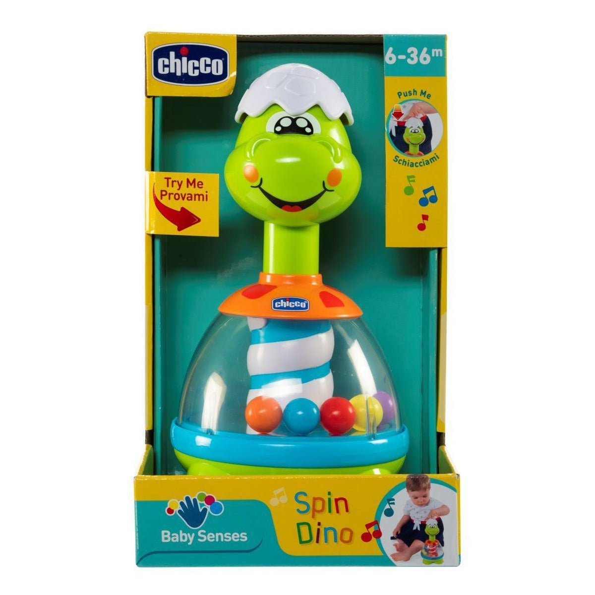 Gioco dino trottolino Chicco