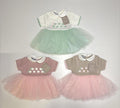 Abito con gonna in tulle