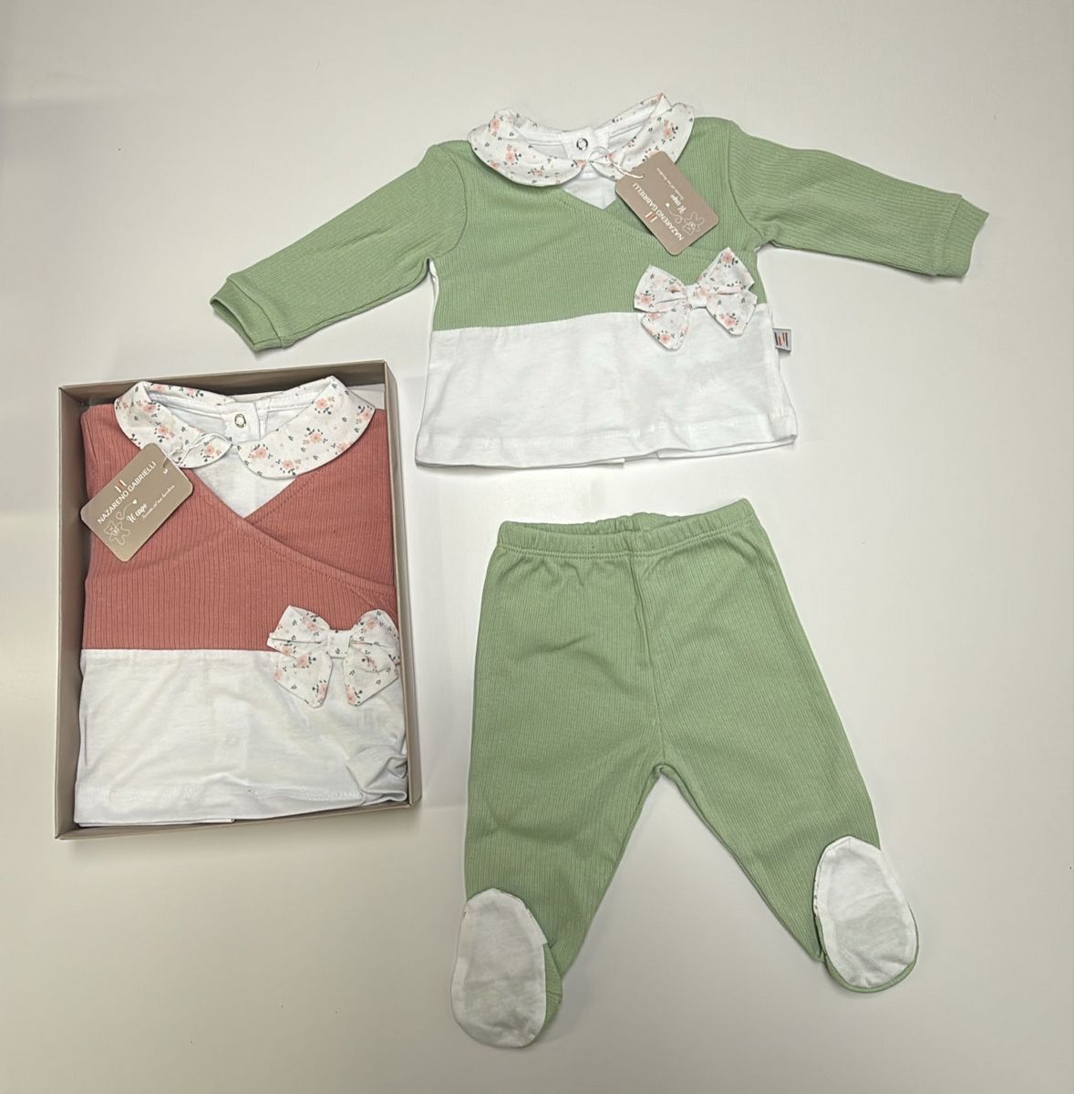 Completo 2 pezzi neonata