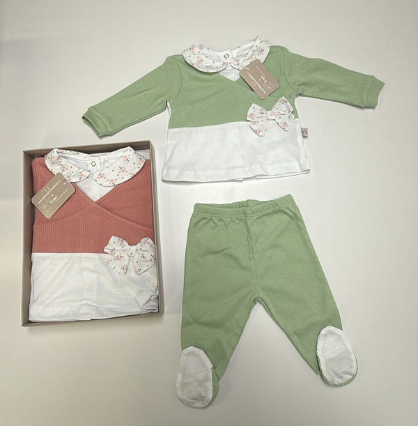 Completo 2 pezzi neonata