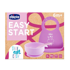 Set pappa easy start silicone 6m+ Chicco