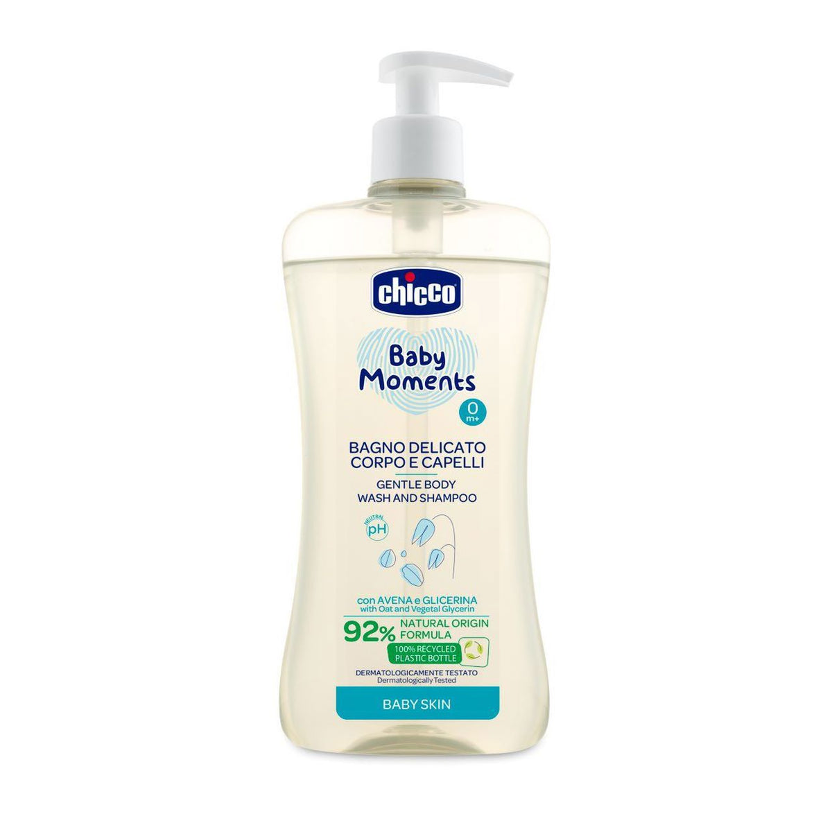 Bagno delicato corpo e capelli 200ml Chicco