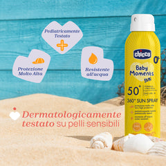 360 sun spray spf50+ 150ml Chicco