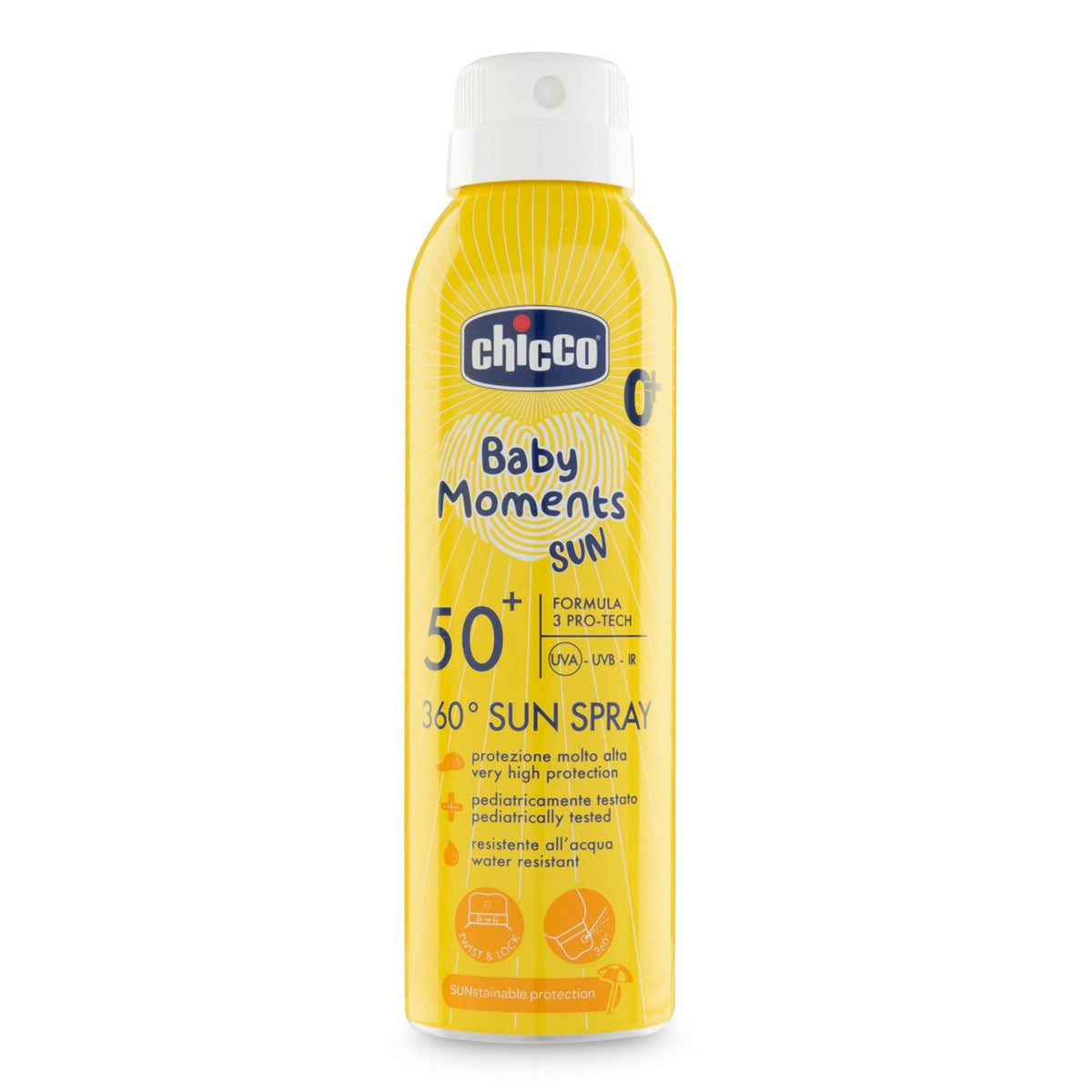 360 sun spray spf50+ 150ml Chicco