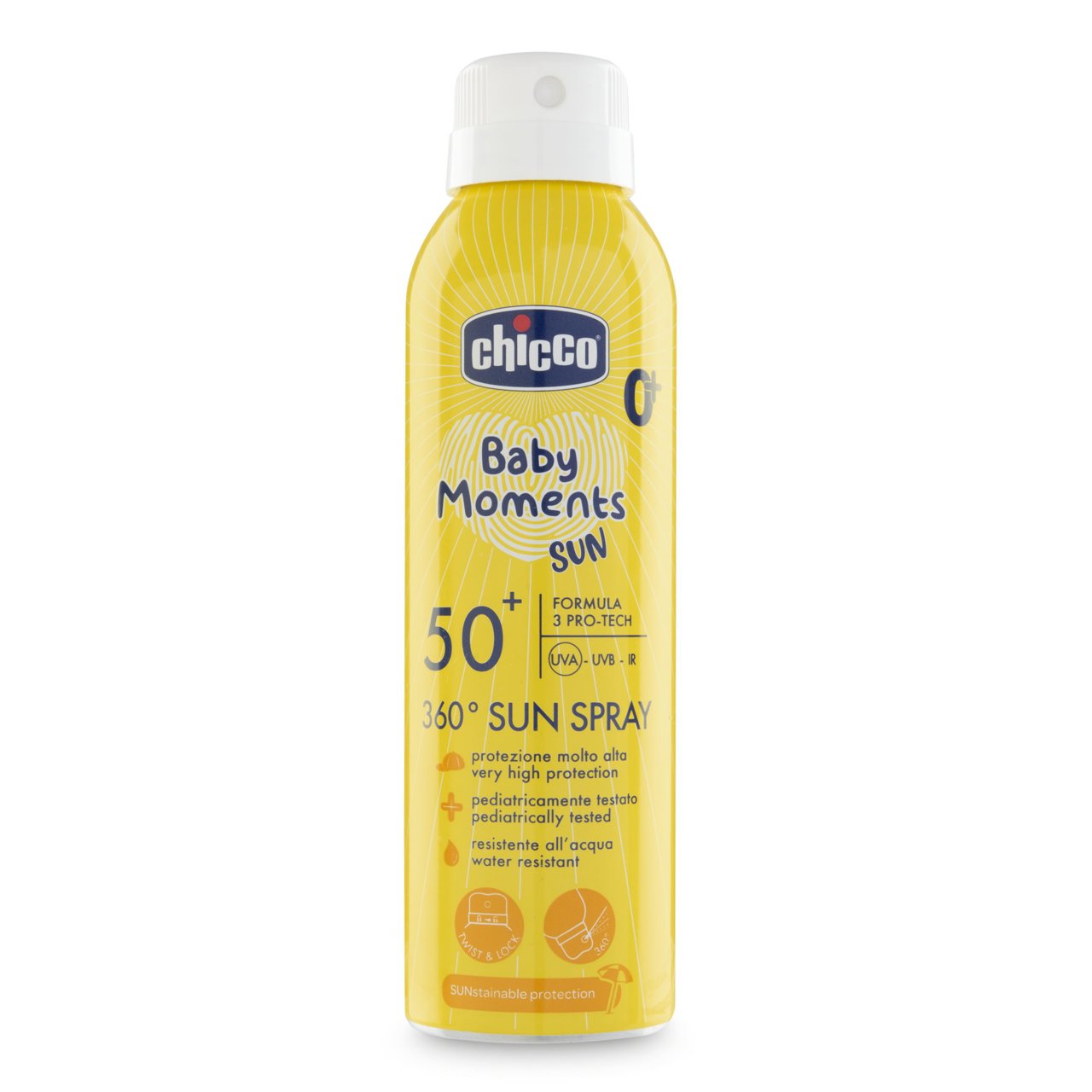 360 sun spray spf50+ 150ml Chicco