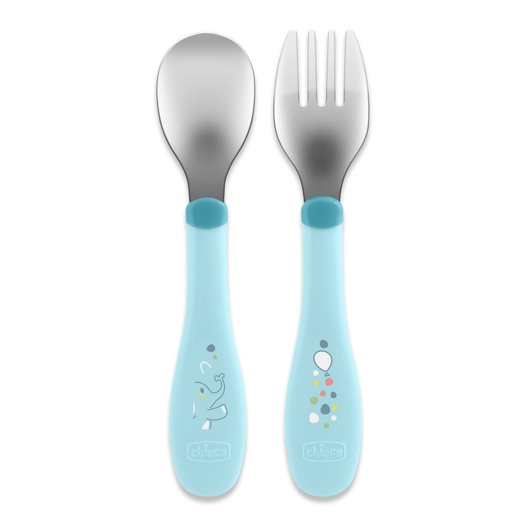 Posate inox 18m+ Chicco