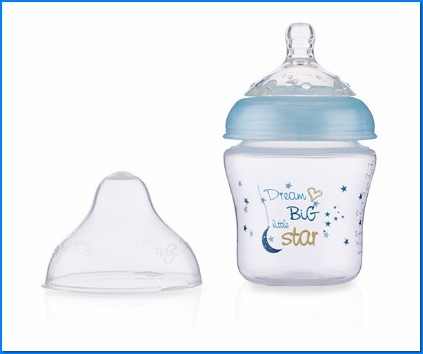 Biberon 180ml con Tettarella Anticoliche SoftFlex con flusso lento 0m+