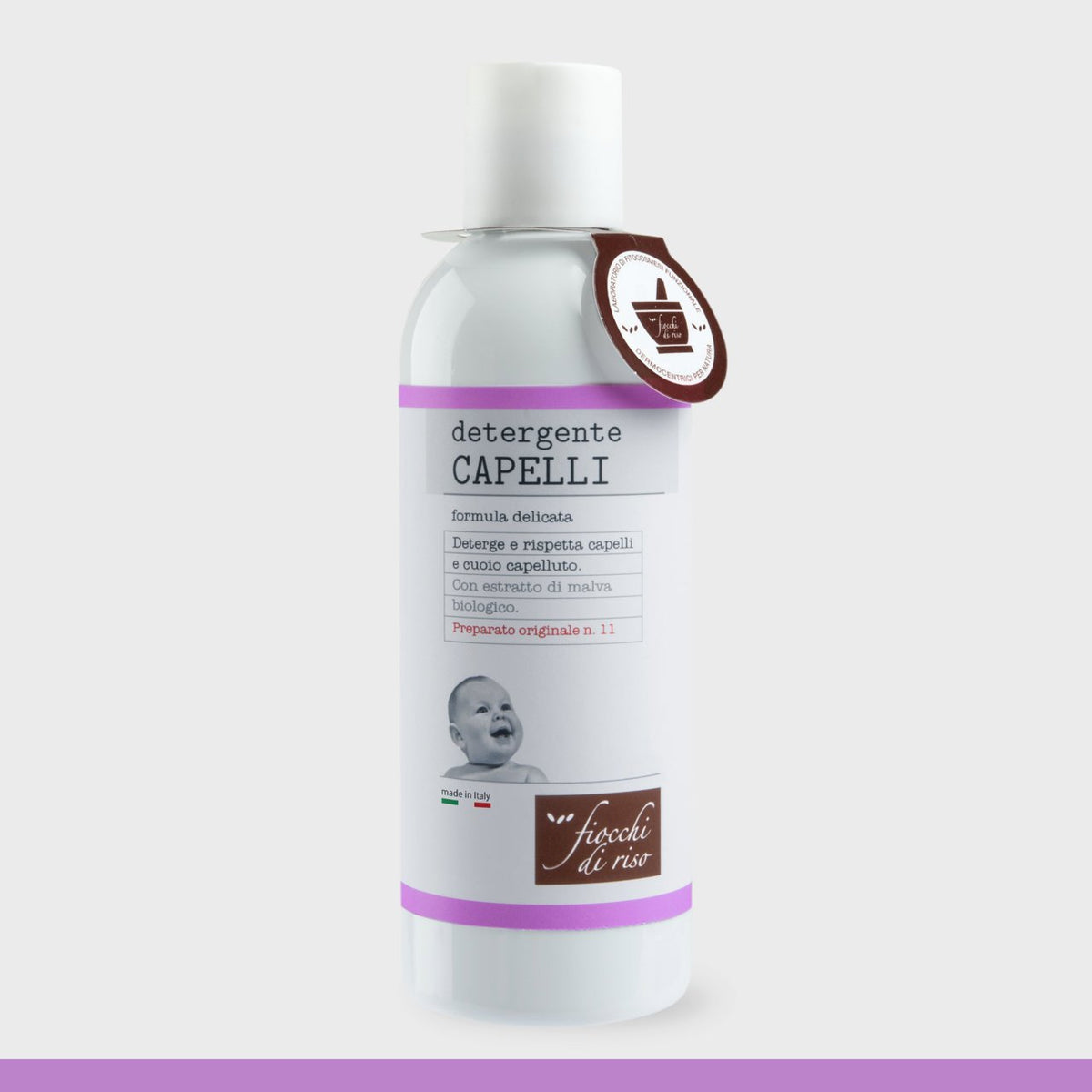 Detergente capelli 200ml – delicato Fiocchi di Riso