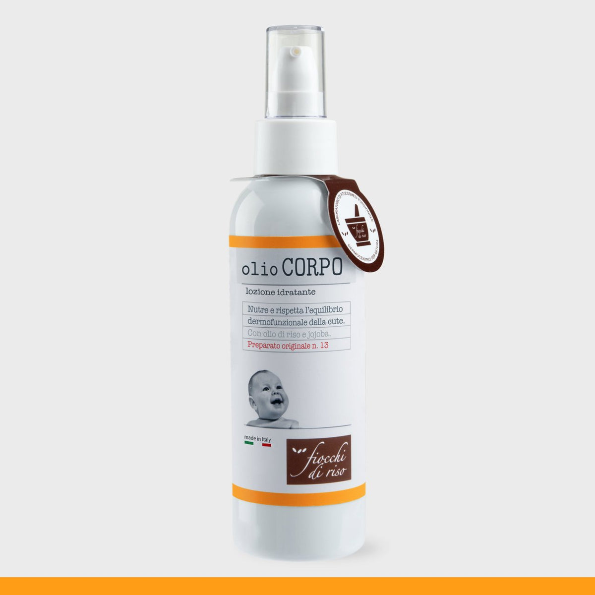 Olio corpo 140ml idratante Fiocchi di Riso