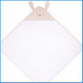 Asciugamano con cappuccio spugna rosa 90/90 c KikkaBoo