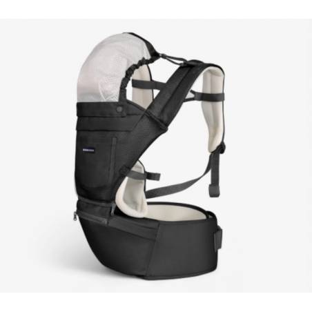 Marsupio 3in1 chloe mesh nero KikkaBoo