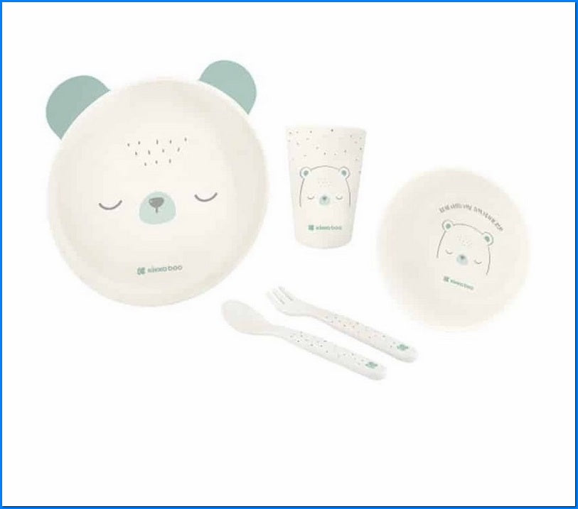 Set pappa Bear With me Verde Kikkaboo