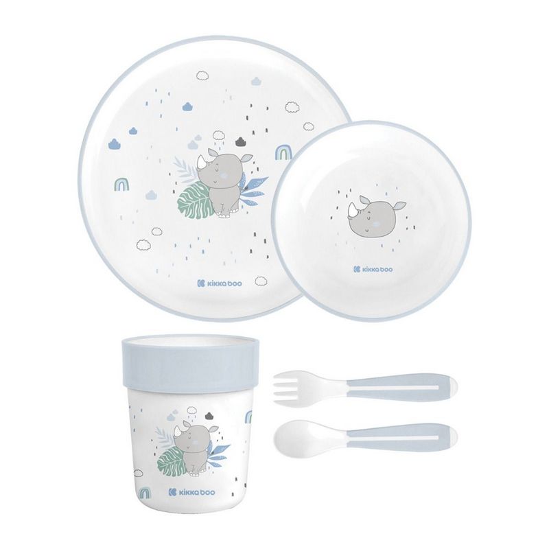 Set pappa savanna azzurro KikkaBoo