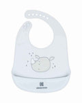 Bavaglino silicone savanna blue KikkaBoo