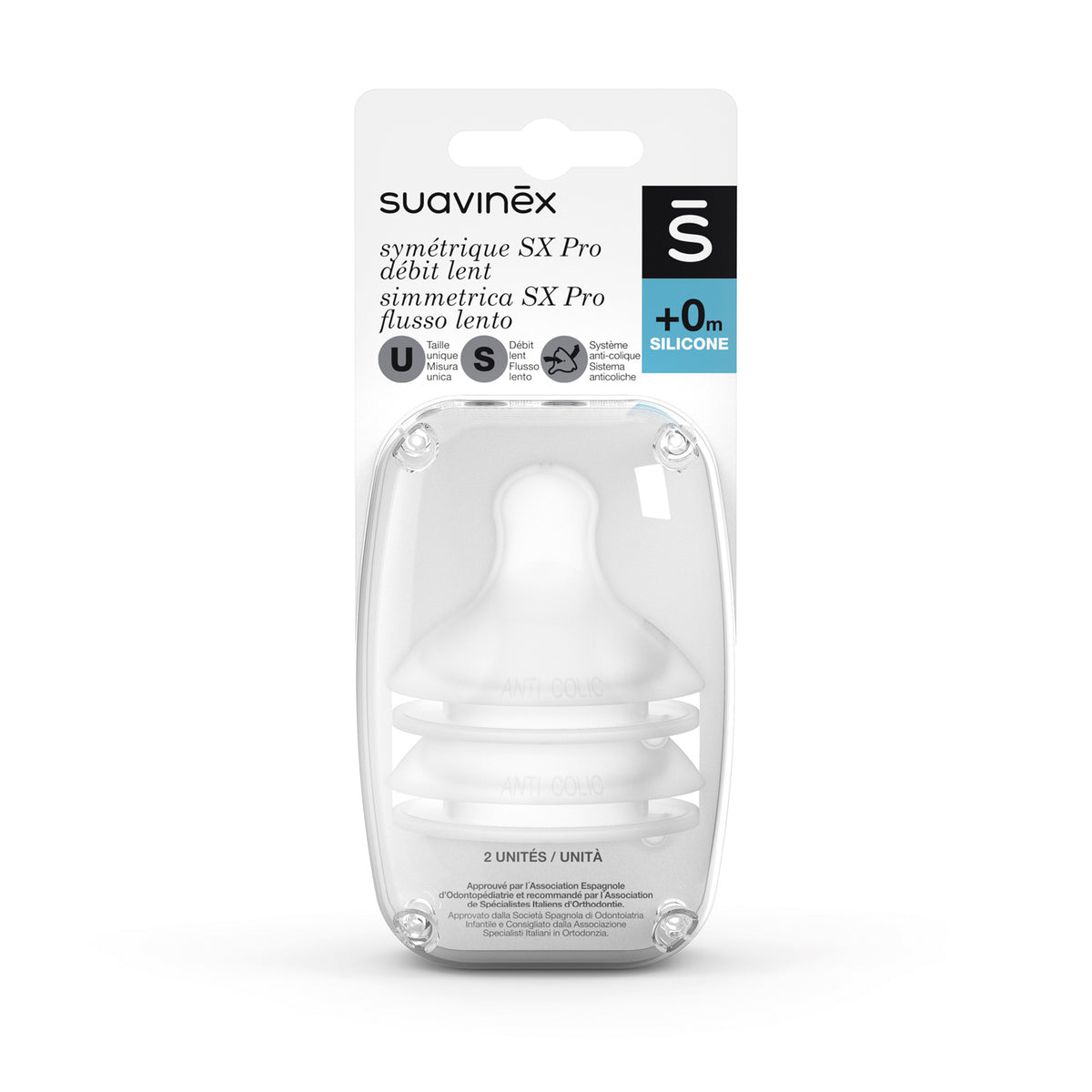 Tettarella sil sx pro fisio – s2pz Suavinex