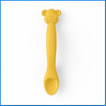 Cucchiaio monkey silicone giallo Suavinex