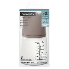 Biberon 180ml sil flusso lento Suavinex