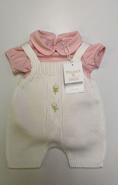 Pagliaccetto con t shirt bianca