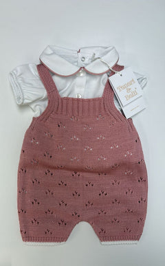 Pagliaccetto con t shirt bianca