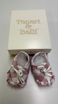 Scarpa rosa fantasia quadri