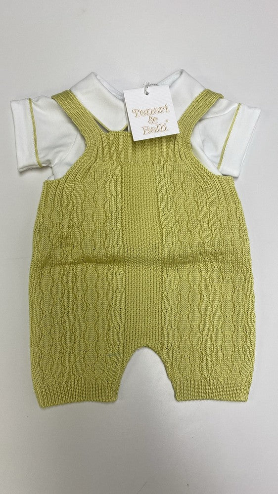 Pagliaccetto con t shirt bianca