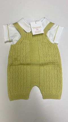 Pagliaccetto con t shirt bianca