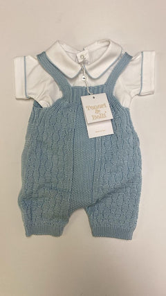 Pagliaccetto con t shirt bianca