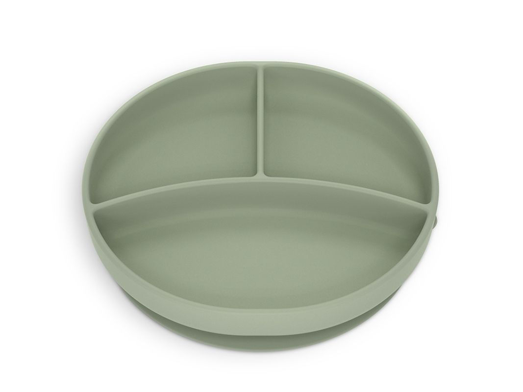 Piatto silicone con divisori Suavinex