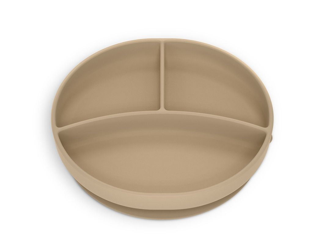 Piatto silicone con divisori Suavinex