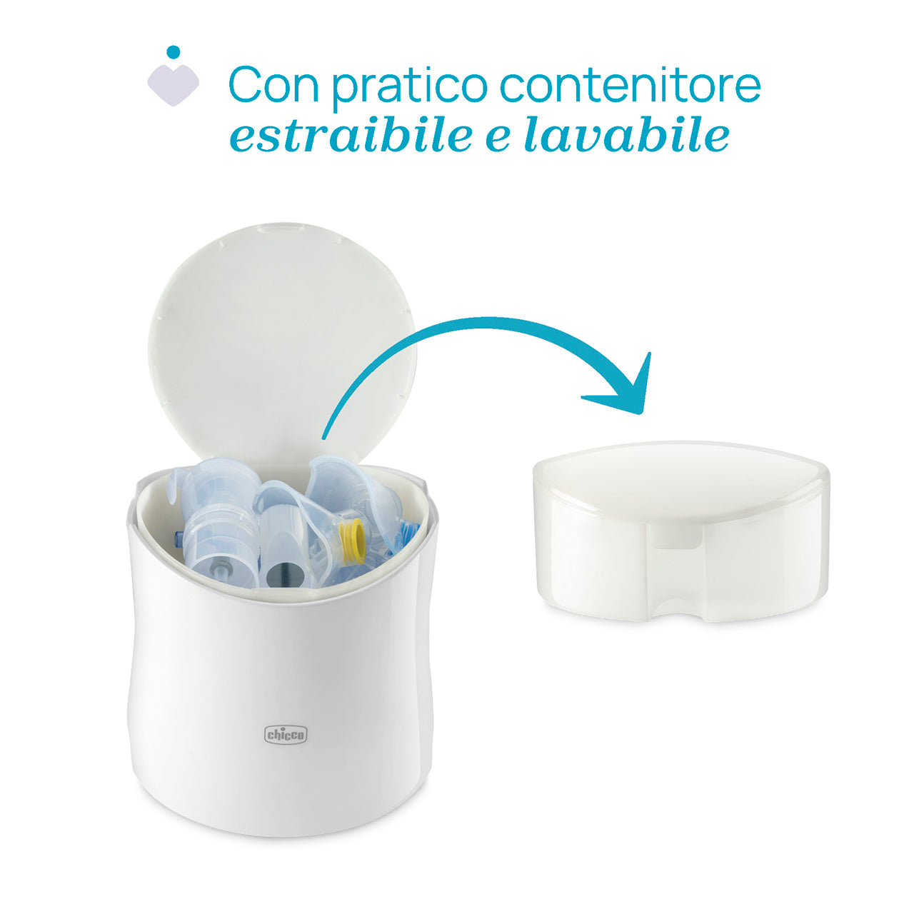 Easy breath family aerosol a pistone Chicco
