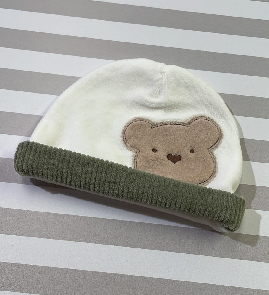 Cappellino neonato con stampa