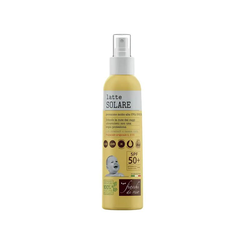 Latte solare 50+ 140ml – spray Fiocchi di Riso