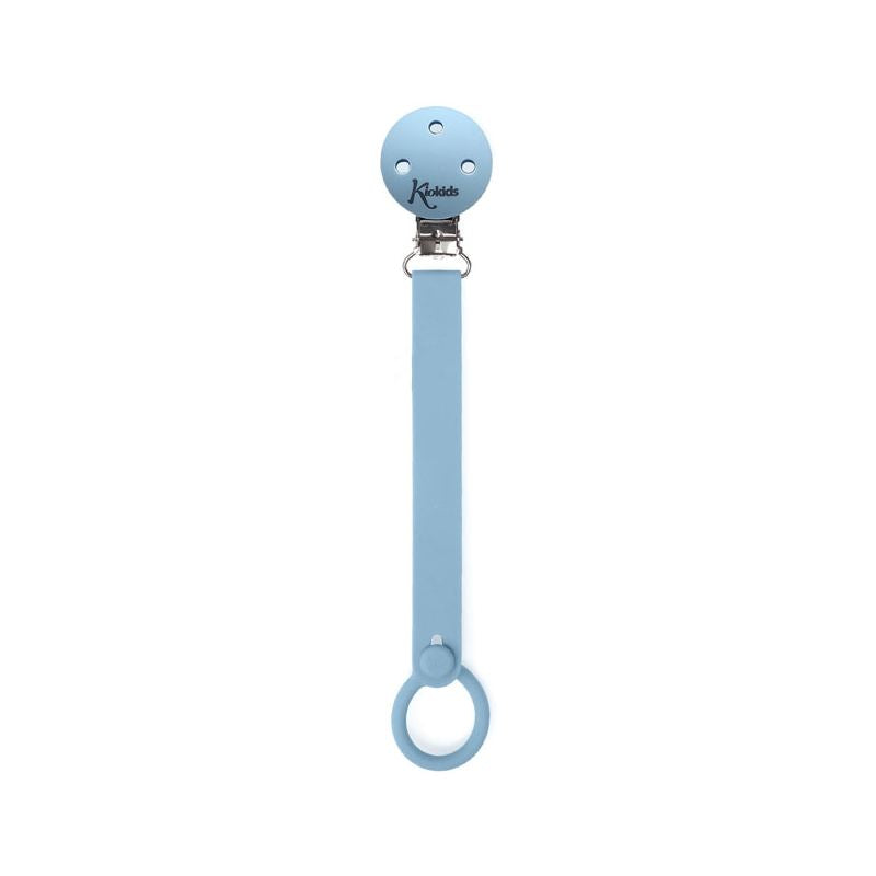 Clip salvasucchietto silicone blu KioKids
