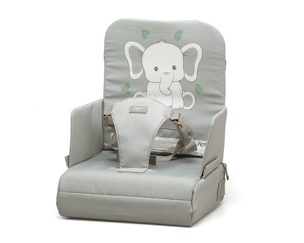 Seggiolone da viaggio pieghevole grigio Kiokids
