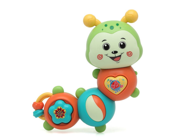 Giocattolo interattivo a forma di bruco Kiokids
