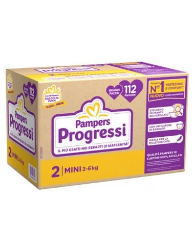 Pannolini progressi mini 2 – kg.3-6 | Pampers
