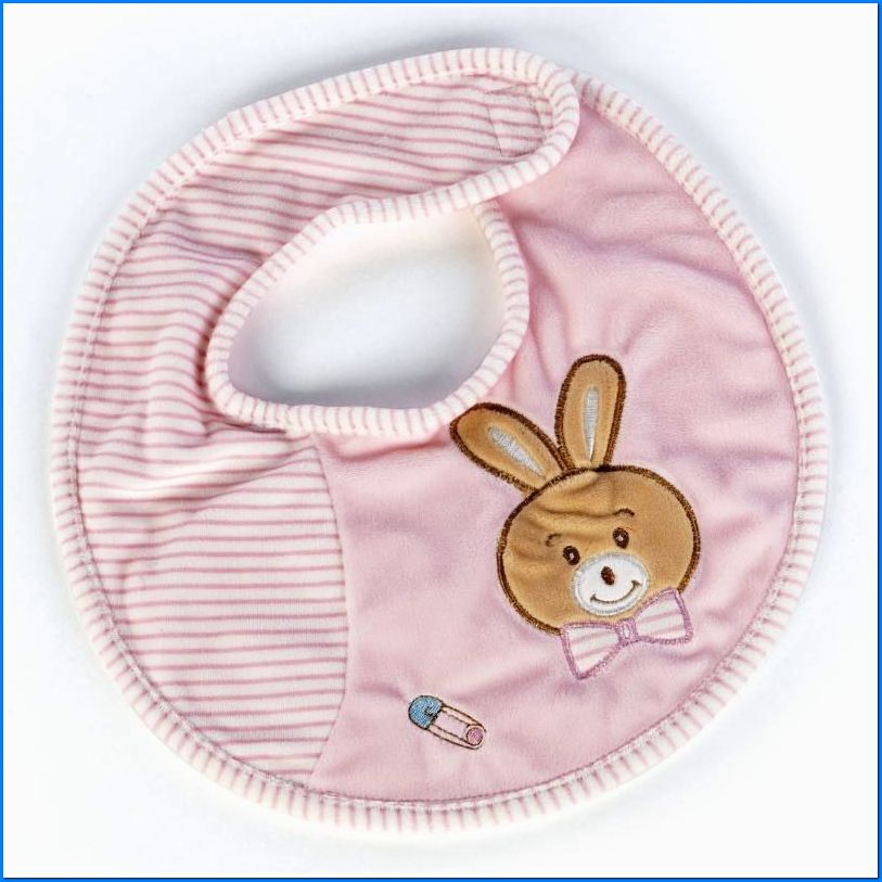 Coniglietta bavaglino – 27 cm. | Baby Plush