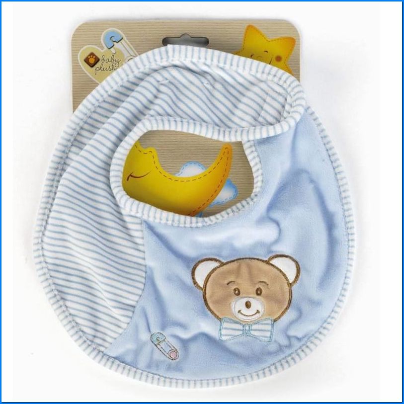 Orsetto bavaglino – 27 cm. Baby Plush