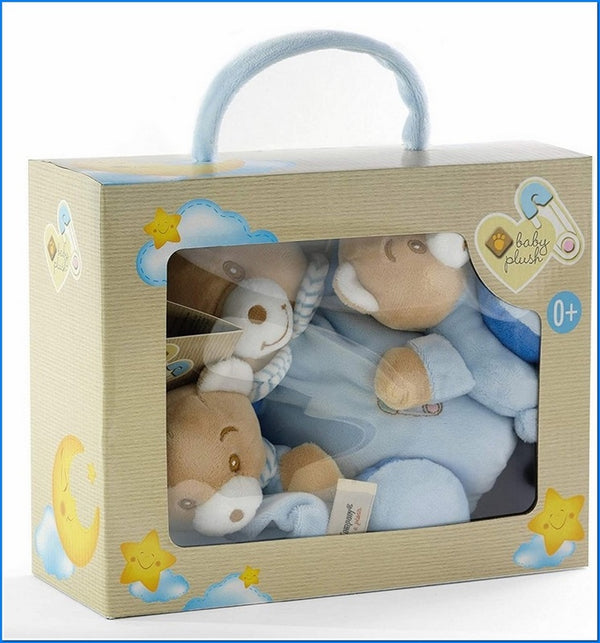Babycare – set 3 pezzi in scatola orsetti Baby Plush