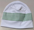 Cappellino con stampa nuvole