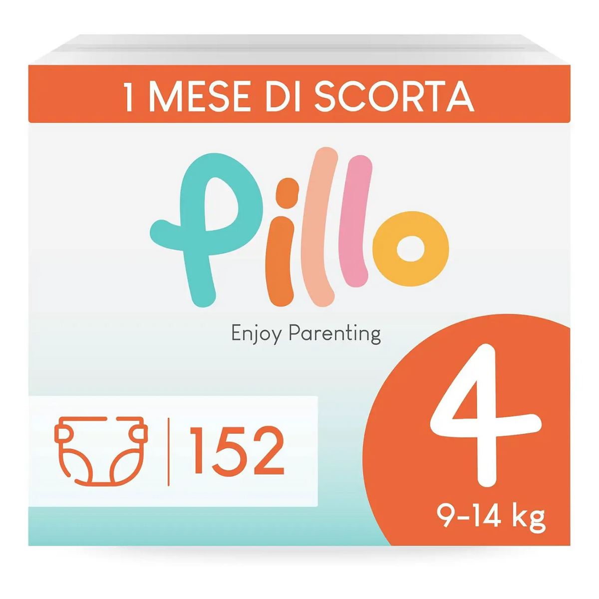 Pannolini maxi enjoy 9-14 kg. 4 pezzi Pillo