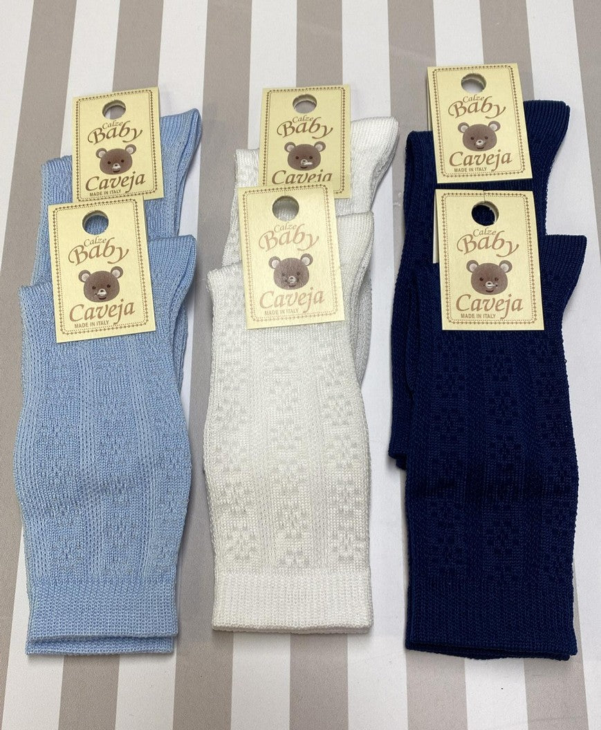 Calze a gambaletto neonato 6 pz
