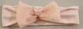 Fascia rosa fiocco in pizzo