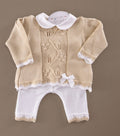 Completino 2 pz cipria neonata