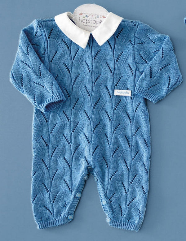 Tutina azzurra neonato