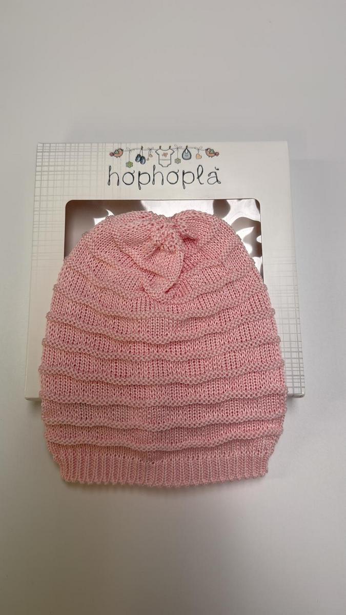 Cappellino rosa neonata