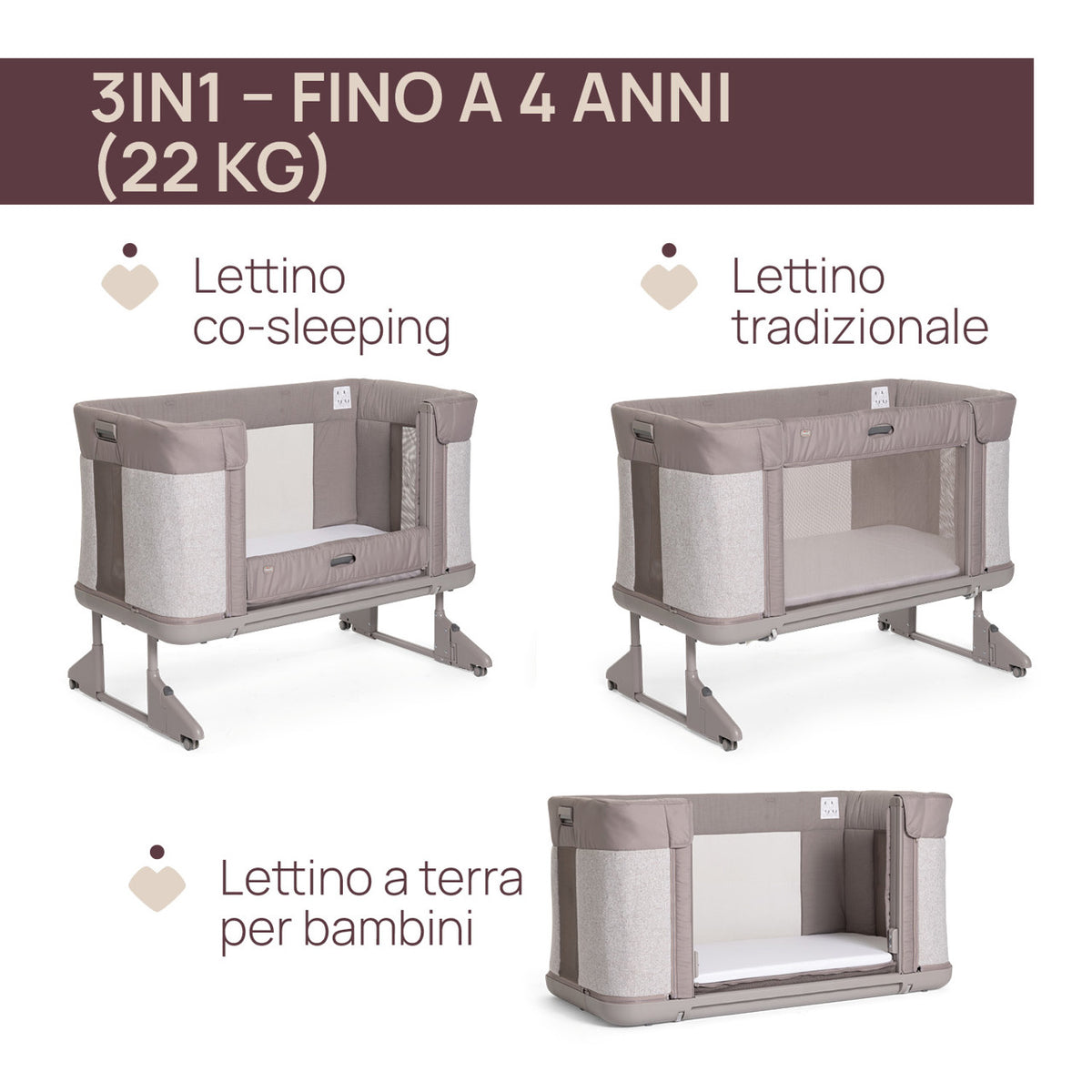 Next2Me forever lettino Cosleeping Chicco