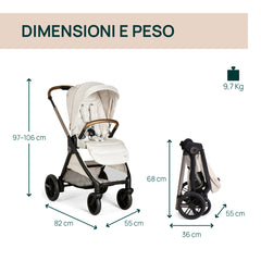 Trio bellagio+borsa comfort Chicco